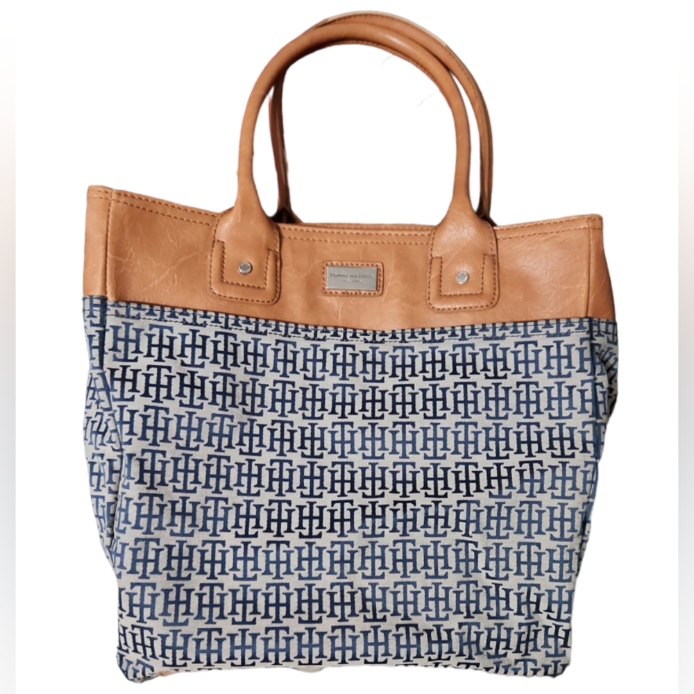 Tommy Hilfiger Shoulder Satchel Shopper Bag